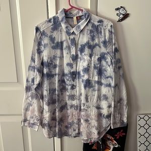 Anthropologie/Pilcro, button down, size m.